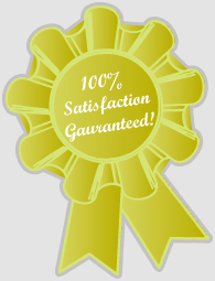 100% Satisfaction Guaranteed!