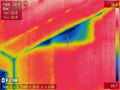 thermal imaging used for mold and water damage restoration