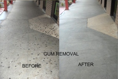 GUM REMOVAL SERVICES GET GUM OFF SIDEWALKS